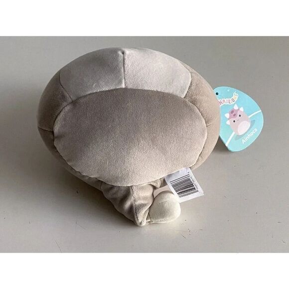 Squishmallows 8” AINHOCA Ankylosaurus Gray Taupe Brown Armored Dinosaur Soft NEW - Picture 8 of 9